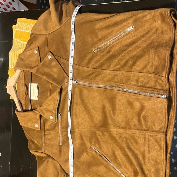 Anthropologie Faux Suede Jacket - Picture 4 of 4